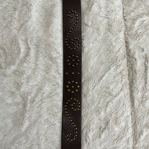 Express leather belt, size M